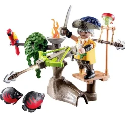 PLAYMOBIL Pirates Pirata con Ballesta- Playmobil