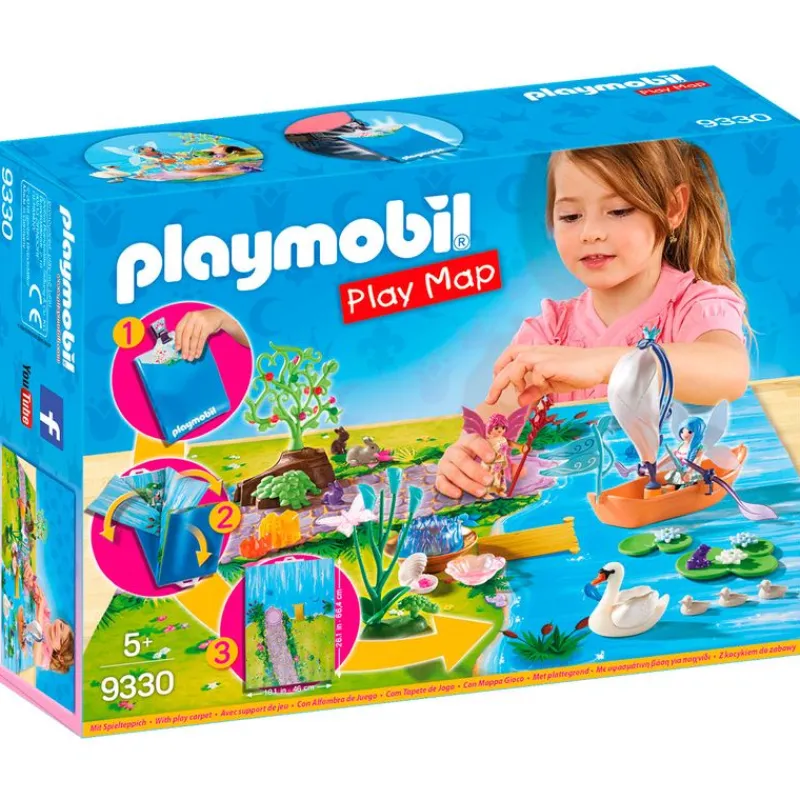 PLAYMOBIL Playmobil|Play Map Hadas de Jardín