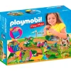 PLAYMOBIL Play Map Paseo con Ponis- Playmobil