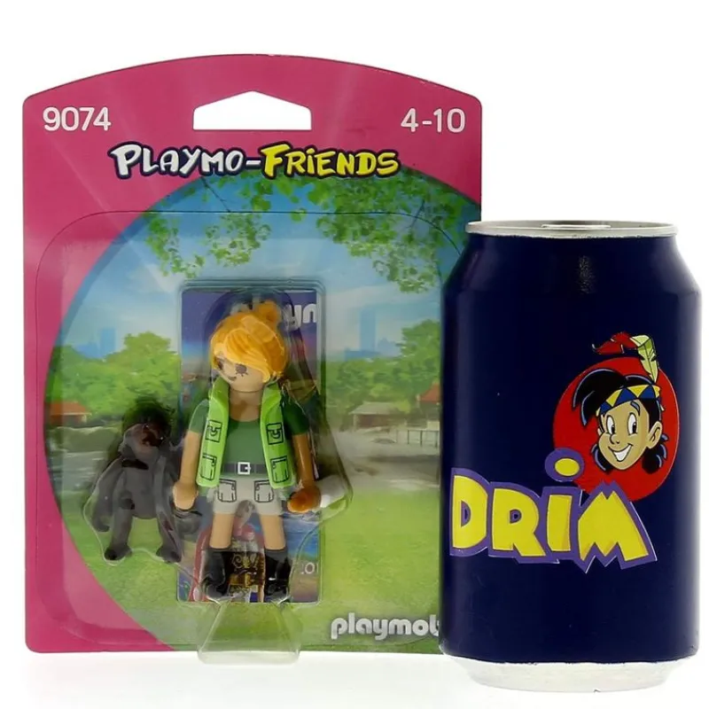 PLAYMOBIL Playmobil|Playmo-Friends Cuidadora con Bebé Gorila