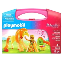 PLAYMOBIL Princess Maletín de Princesa con Caballo Fantasía- Playmobil