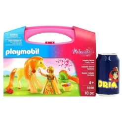 PLAYMOBIL Princess Maletín de Princesa con Caballo Fantasía- Playmobil