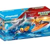 PLAYMOBIL Rescue Action Rescate Ataque Tiburón- Playmobil