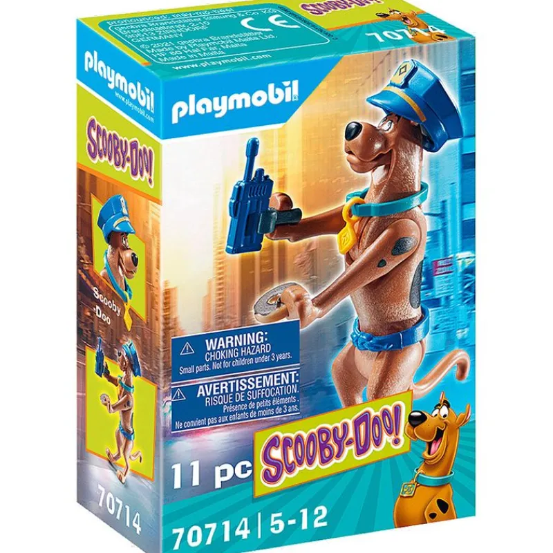 PLAYMOBIL SCOOBY-DOO! Figura Coleccionable Policía- Halloween|Playmobil