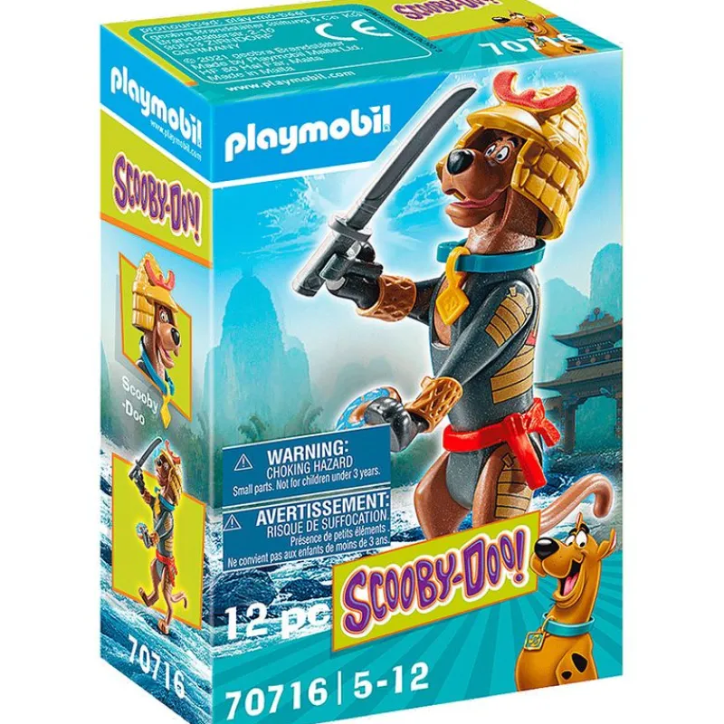 PLAYMOBIL SCOOBY-DOO! Figura Coleccionable Samurai- Halloween|Playmobil