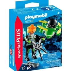PLAYMOBIL Playmobil|Special Plus Agente con Dron