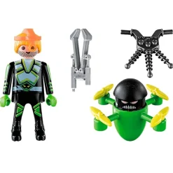 PLAYMOBIL Playmobil|Special Plus Agente con Dron