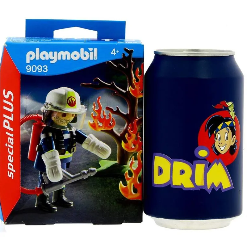 PLAYMOBIL Playmobil|Special Plus Bombero con Árbol en Llamas