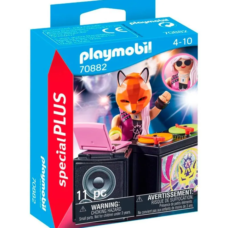 PLAYMOBIL Special Plus DJ con Mesa de Mezclas- Playmobil