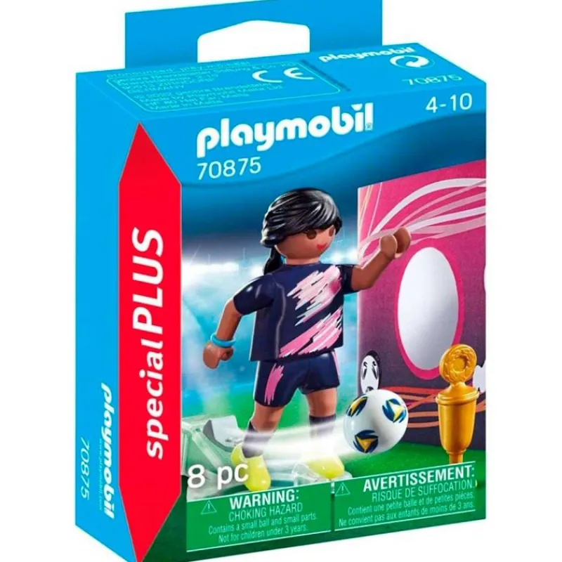 PLAYMOBIL Playmobil|Special Plus Futbolista con Muro
