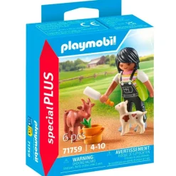 PLAYMOBIL Special Plus Mujer con Cabras- Playmobil