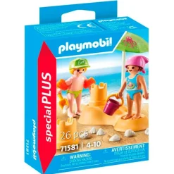 PLAYMOBIL Playmobil|Special Plus Niños con Castillo Arena