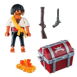 PLAYMOBIL Special Plus Pirata con Cofre- Playmobil