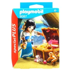 PLAYMOBIL Special Plus Pirata con Tesoro- Playmobil
