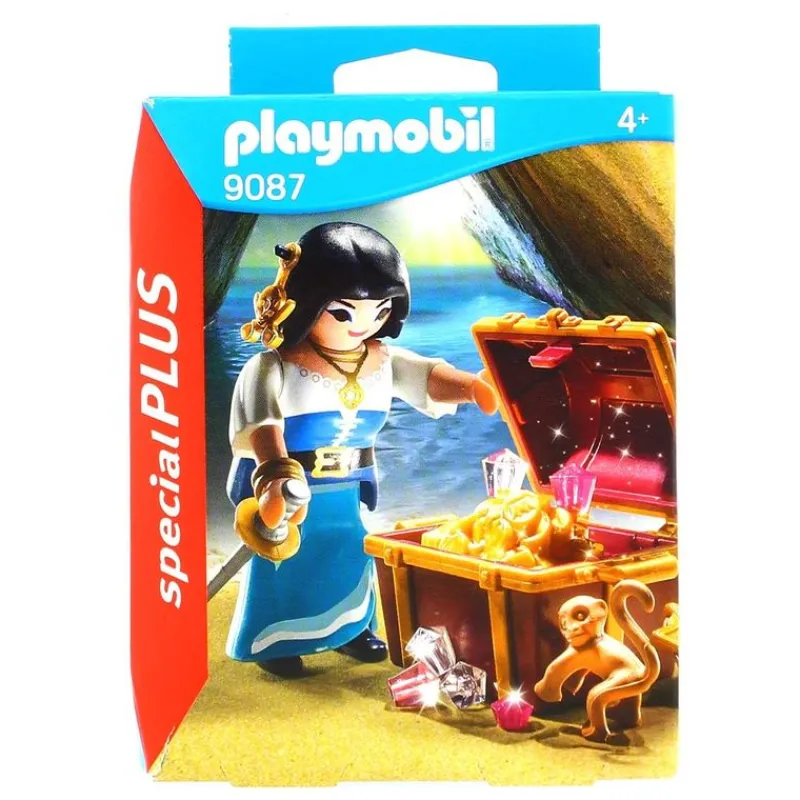 PLAYMOBIL Special Plus Pirata con Tesoro- Playmobil