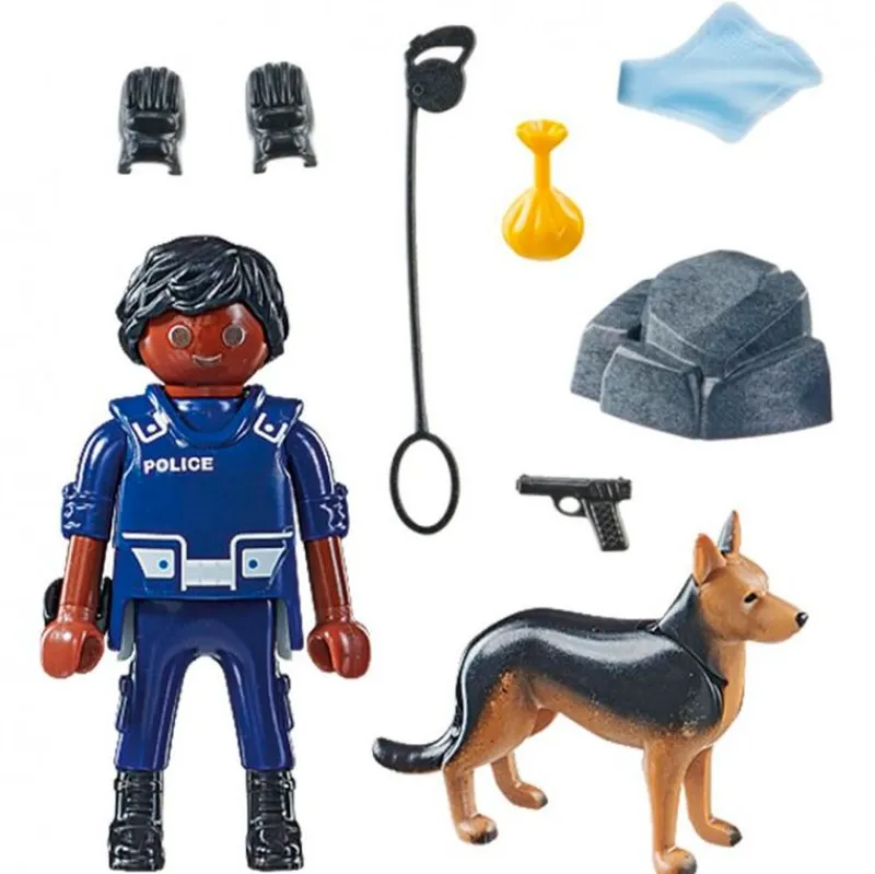 PLAYMOBIL Playmobil|Special Plus Policía con Perro