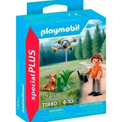 PLAYMOBIL Special Plus Rescate Cervatillo con Dron- Playmobil