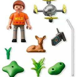 PLAYMOBIL Special Plus Rescate Cervatillo con Dron- Playmobil