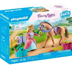 PLAYMOBIL Starter Pack Princesa con Caballo- Playmobil