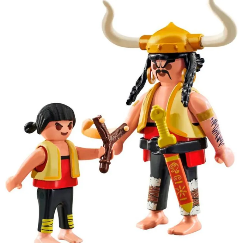 PLAYMOBIL Ásterix Sopalajo de Arriérez y Torrezno- Playmobil