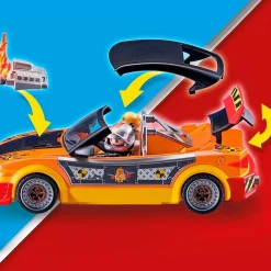 PLAYMOBIL Stuntshow Crashcar- Playmobil