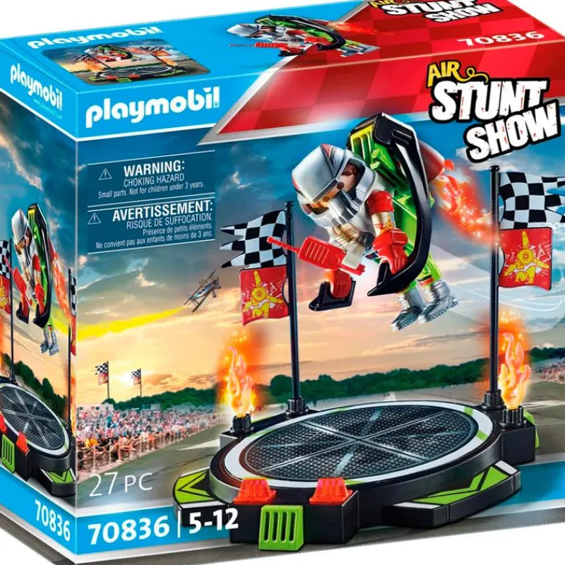 PLAYMOBIL Stuntshow Mochila Propulsora- Playmobil