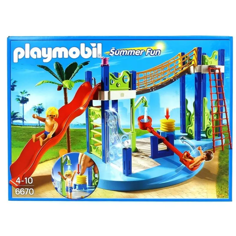 PLAYMOBIL Summer Fun Zona de Juegos Acuática- Playmobil