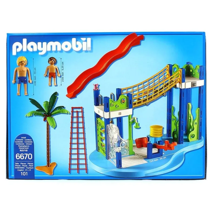 PLAYMOBIL Summer Fun Zona de Juegos Acuática- Playmobil