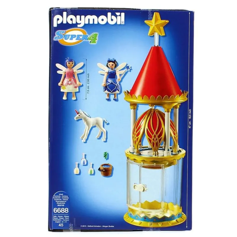 PLAYMOBIL Super4 Torre Flor Mágica- Playmobil