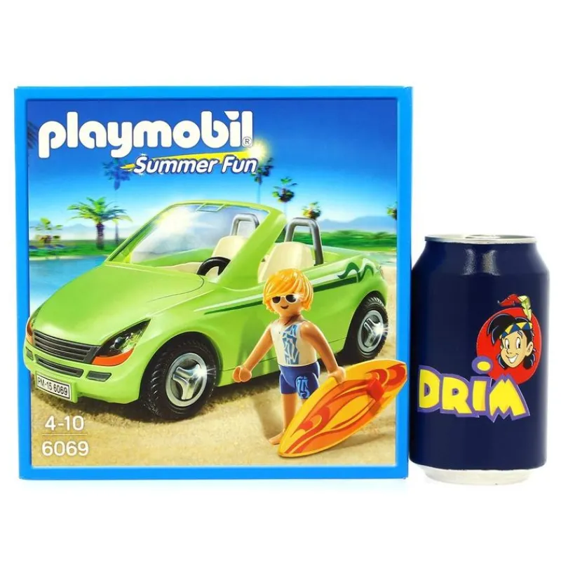PLAYMOBIL Playmobil|Surfista con Descapotable