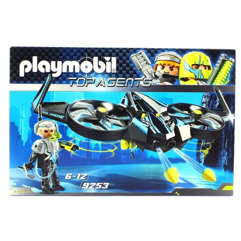 PLAYMOBIL Playmobil|Top Agents Mega Drone