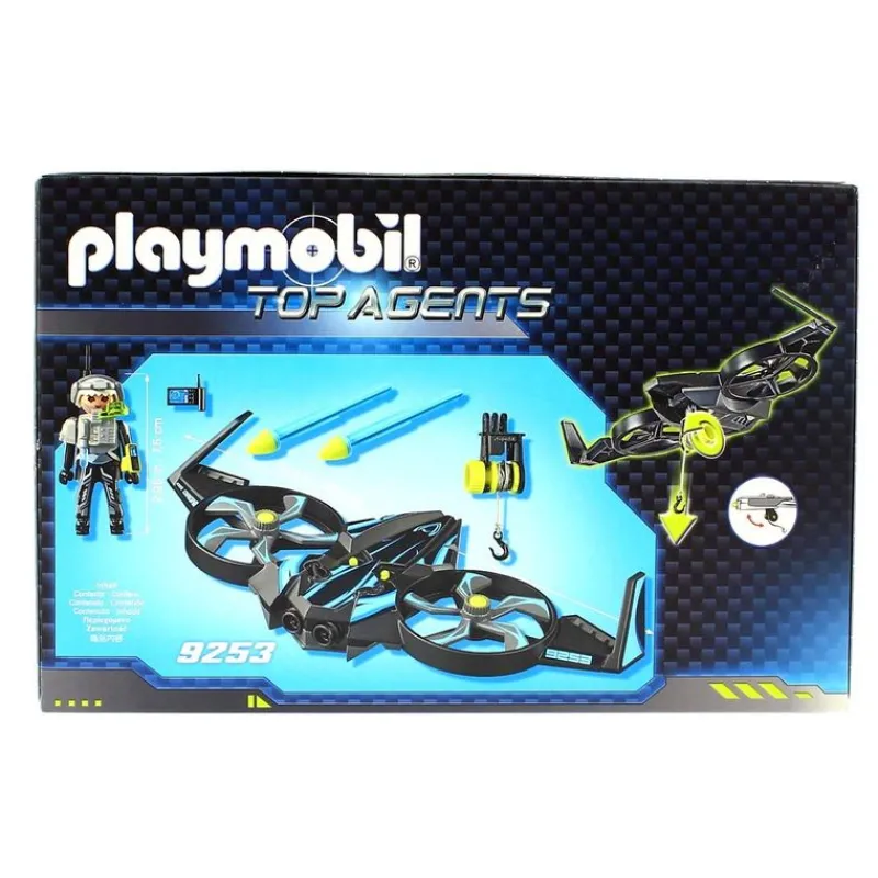 PLAYMOBIL Playmobil|Top Agents Mega Drone