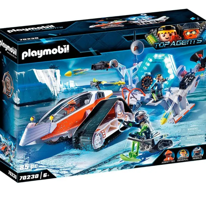 PLAYMOBIL Playmobil|Top Agents Spy Team Comando de Nieve