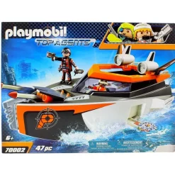 PLAYMOBIL Top Agents SPY TEAM Turbonave- Playmobil