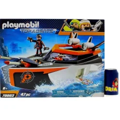 PLAYMOBIL Top Agents SPY TEAM Turbonave- Playmobil