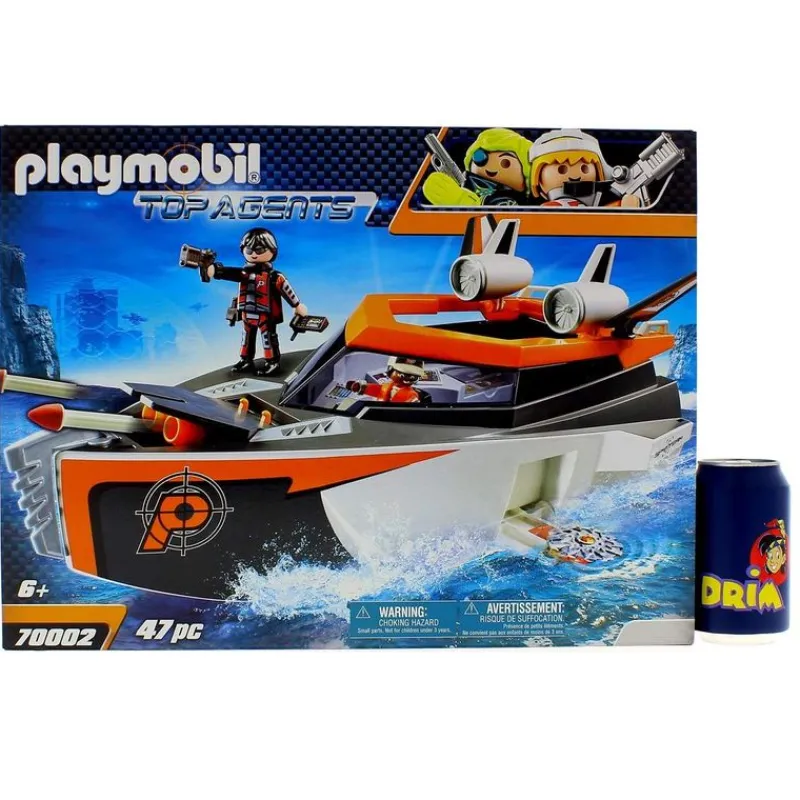 PLAYMOBIL Top Agents SPY TEAM Turbonave- Playmobil