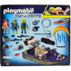 PLAYMOBIL Top Agents TEAM S.H.A.R.K. Nave Arpón- Playmobil