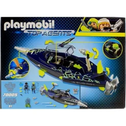 PLAYMOBIL Top Agents TEAM S.H.A.R.K. Perforadora- Playmobil