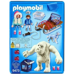 PLAYMOBIL Playmobil|Trol de Nieve con Trineo