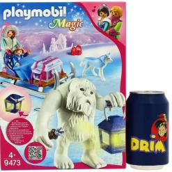 PLAYMOBIL Playmobil|Trol de Nieve con Trineo