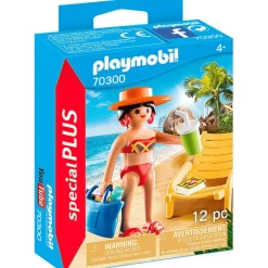 PLAYMOBIL Playmobil|Turista con Hamaca