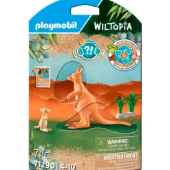 PLAYMOBIL Playmobil|Wiltopia Canguro con Cría