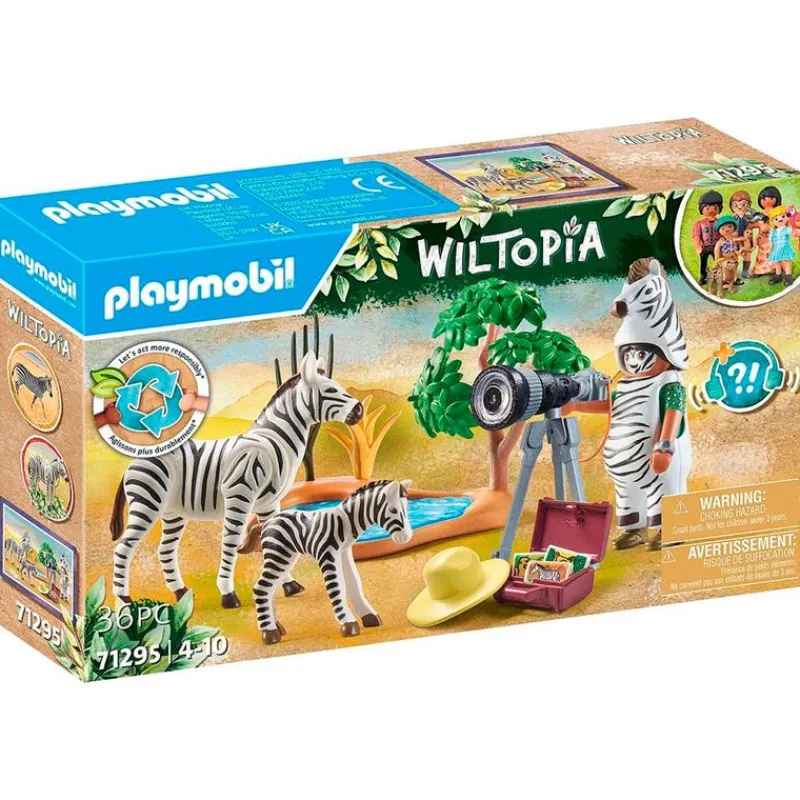 PLAYMOBIL Wiltopia Fotógrafo de Animales- Playmobil