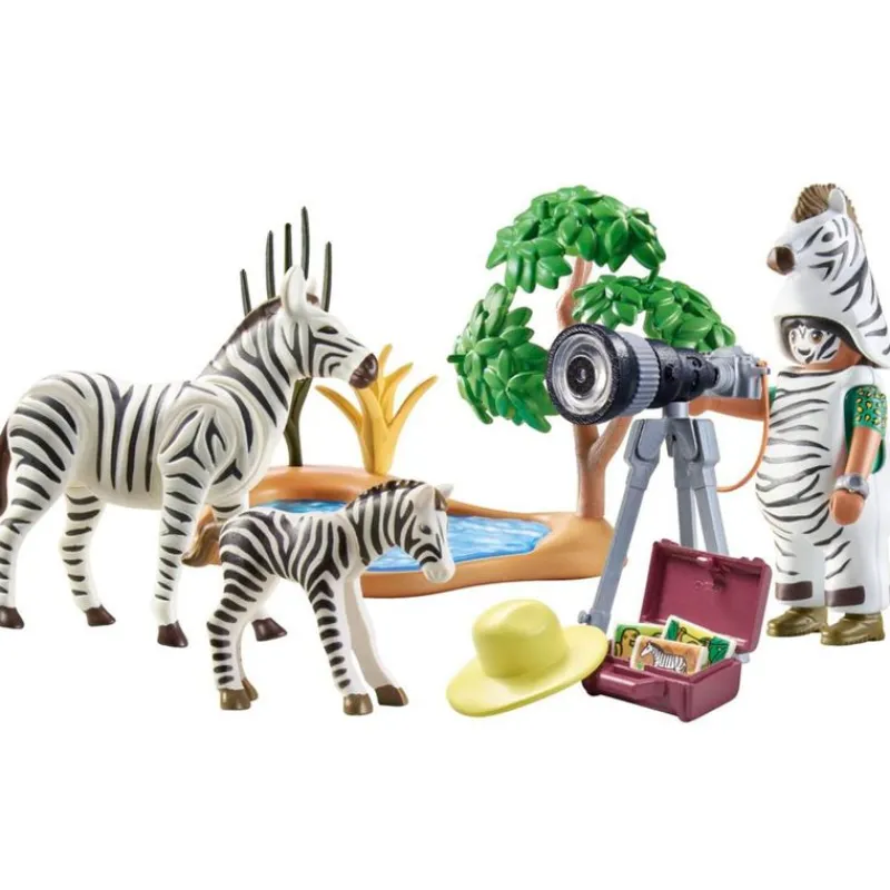 PLAYMOBIL Wiltopia Fotógrafo de Animales- Playmobil