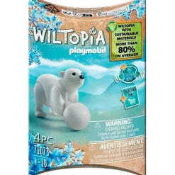 PLAYMOBIL Wiltopia Oso Polar Joven- Playmobil