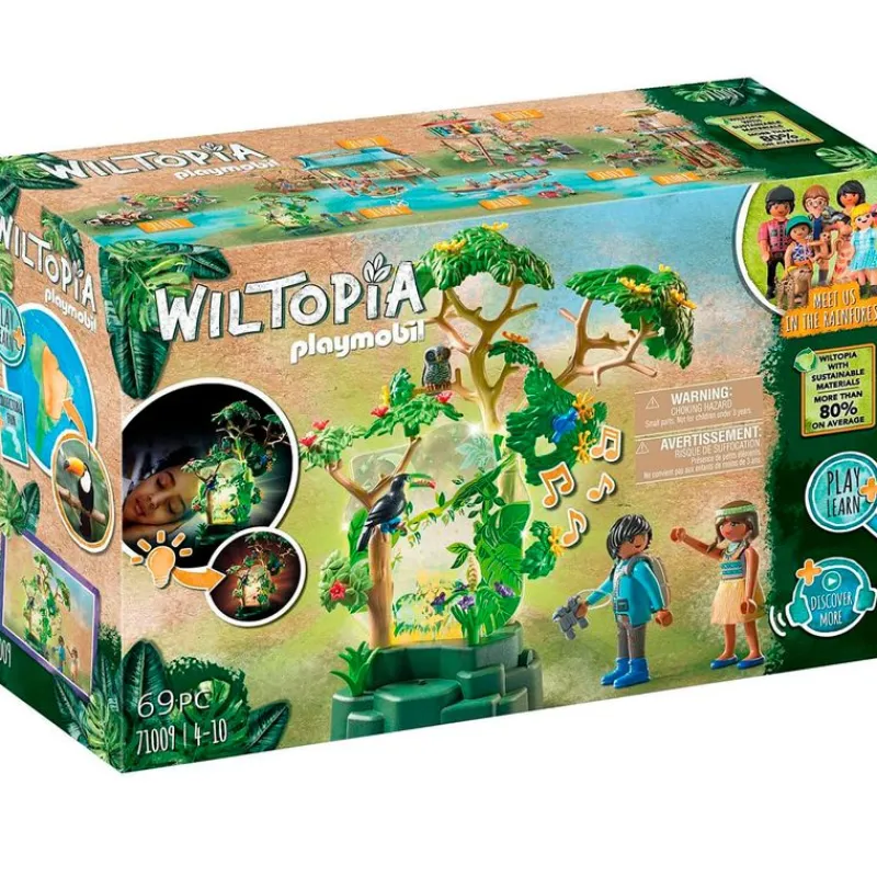 PLAYMOBIL Wiltopia Selva Tropical Luz Nocturna- Playmobil