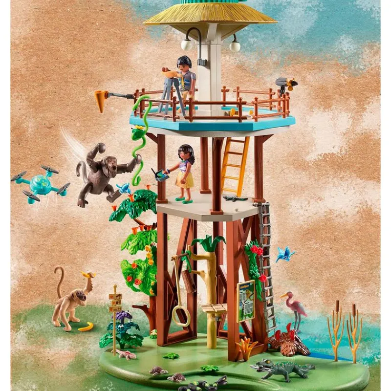 PLAYMOBIL Playmobil|Wiltopia Torre de Investigación