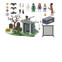 PLAYMOBIL Playmoobil Sccoby doo aventura Cementerio- Halloween|Playmobil