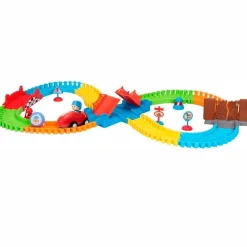 BANDAI Pocoyó Súper Circuito de Carreras- Vehículos, Trenes Y Parkings