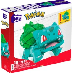 MATTEL Puzzles Y Construcciones|Pokémon Construcción Bulbasaur Gigante
